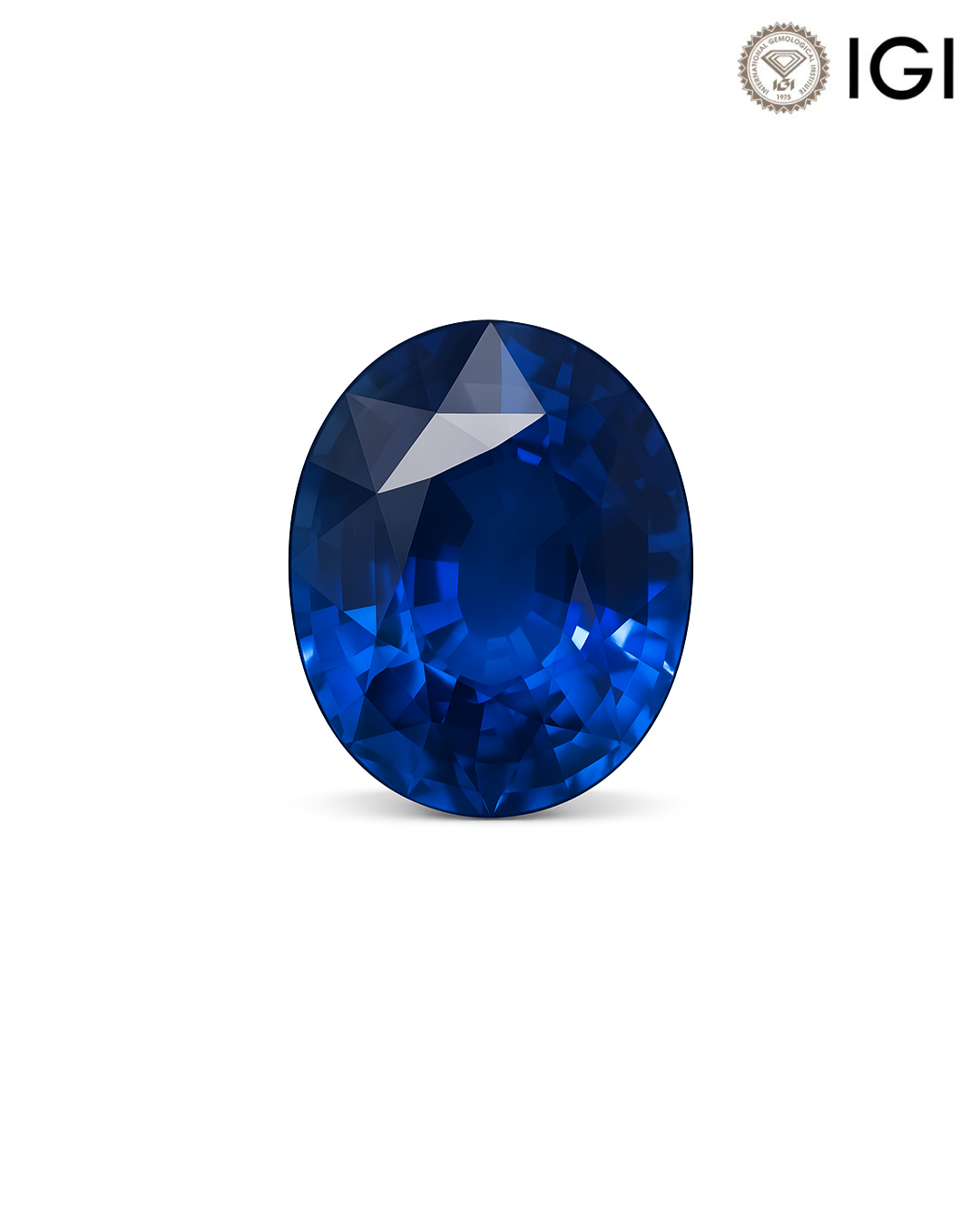 8.16 CT Natural Blue Sapphire –  Ceylon | Heated